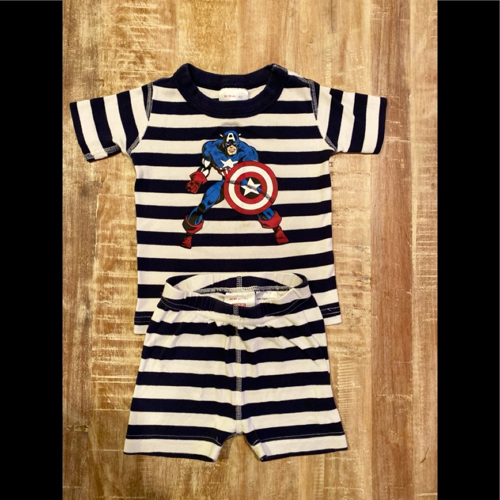 Marvel shorts pajamas